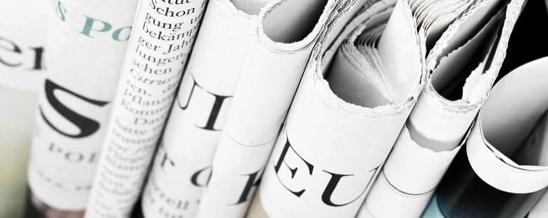 Pile,Of,Newspapers,,Selective,Focus